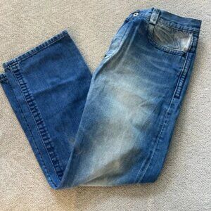 Diesel Men's Blue Denim Jeans